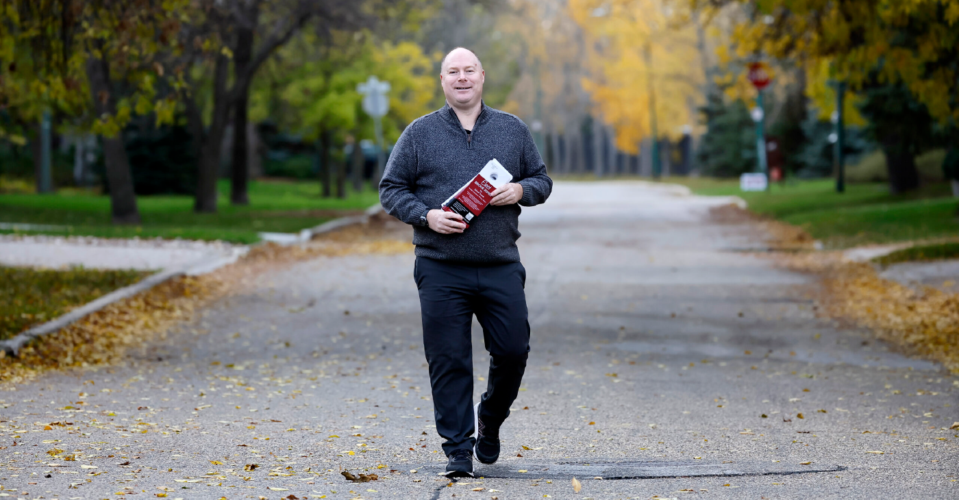 Brook Jones is out and about on the campaign trail as he meets with local residents.