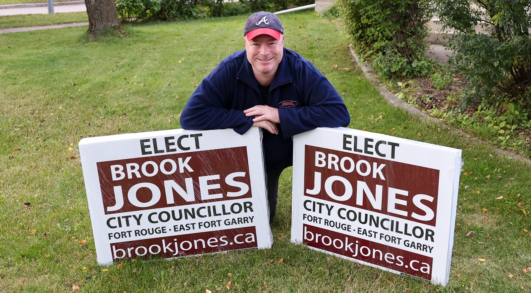 Brook Jones is a candidate for City Councillor for Fort Rouge - East Fort Garry